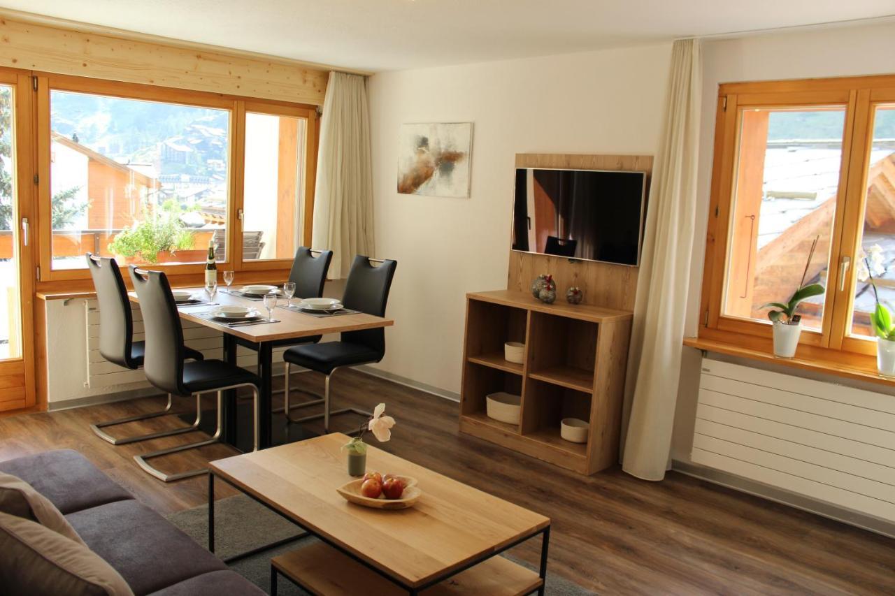 Apartmán Haus Les Melezes C Zermatt Exteriér fotografie